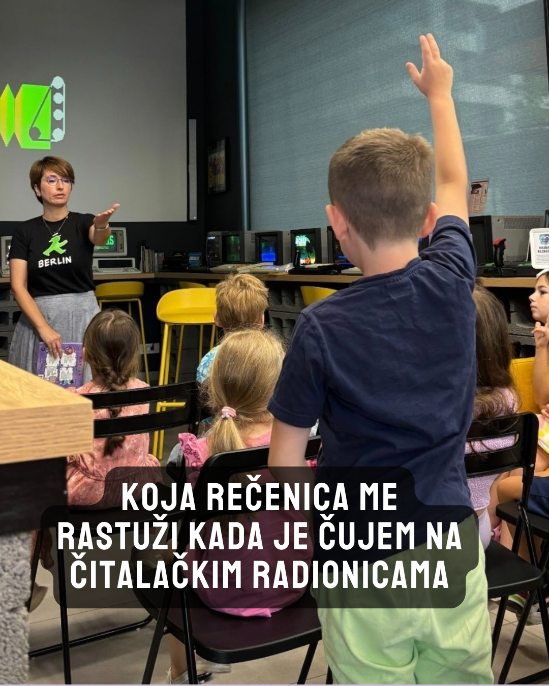 Koja rečenica me rastuži na čitalačkim radionicama