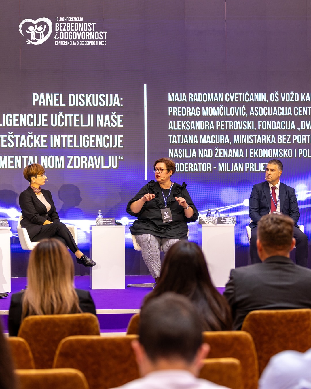 Aleksandra Petrovski na konferenciji “Bezbednost i odgovornost”